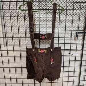 New Women's L Octoberfest Lederhosen